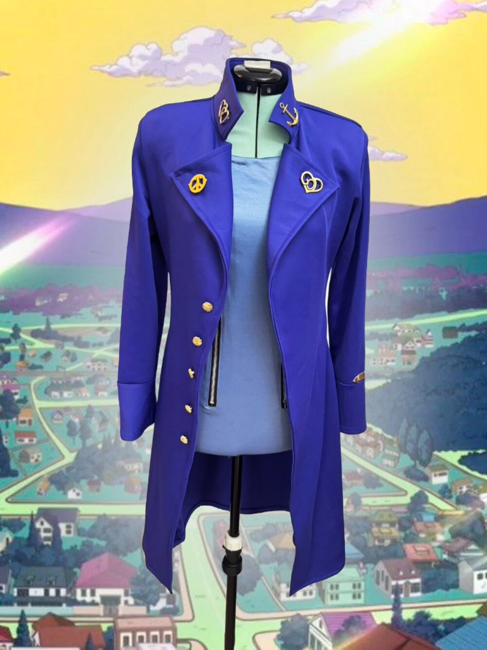 Jojo's Bizarre Adventure Josuke Higashikata Movie Handmade Cosplay Costume